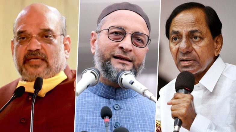 GHMC Election Results 2020: हैदराबाद निगम चुनाव के रुझान में बड़ा उलटफेर, TRS निकली सबसे आगे- BJP दूसरे AIMIM तीसरे नंबर पर