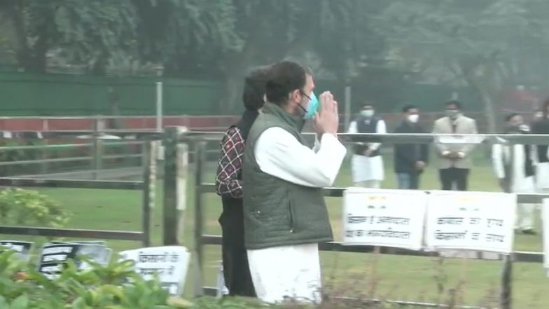 Farmer Protest: किसानों के समर्थन में आज उतरेंगे राहुल गांधी, लगाई गई धारा 144- राष्ट्रपति से मिल सकेंगे कांग्रेस के तीन नेता