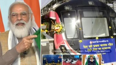 Driverless Metro: दिल्ली को मिली पहली ड्राइवरलेस मेट्रो की सौगात, पीएम मोदी बोले- 2025 तक 25 शहरों में मेट्रो चलाने का लक्ष्य