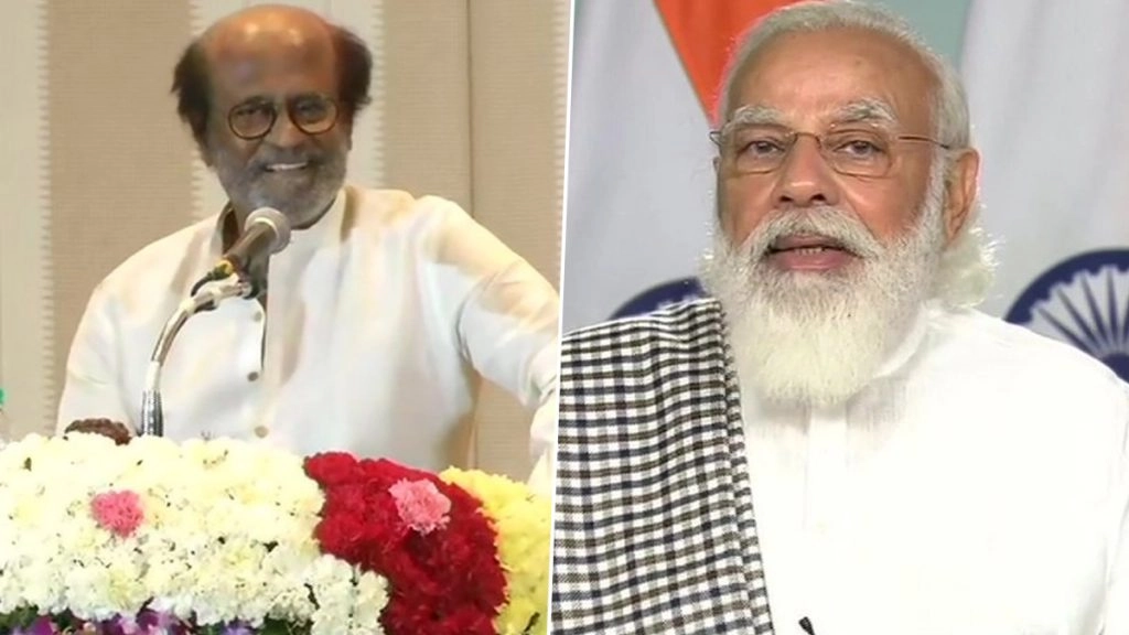 रजनीकांत के जन्मदिन पर पीएम मोदी ने दी बधाई