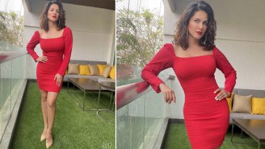 Sunny Leone Hot Photos: सनी लियोनी ने रेड ड्रेस में शेयर की हॉट फोटो, परफेक्ट फिगर कर देगा हैरान