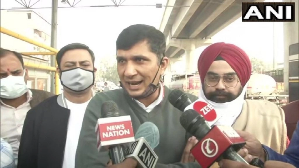 आप नेता सौरभ भारद्वाज बोले-किसान पूरी तैयारी के साथ आए हैं, तीनों कानूनों को वापस कराकर ही जाएंगे