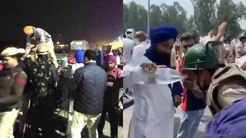 Farmers Protest: पंजाब पुलिस के एसआई ने सिंघू सीमा पर किसानों को परोसा भोजन, सामुदायिक सेवा की परंपरा को बढ़ाया आगे