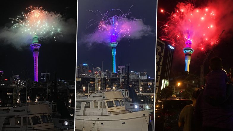 Happy New Year 2021 Photos & Videos: न्यूजीलैंड में ग्रैंड आतिशबाजी के साथ हुआ नए साल का स्वागत, देखें सेलिब्रेशन का ये शानदार Video