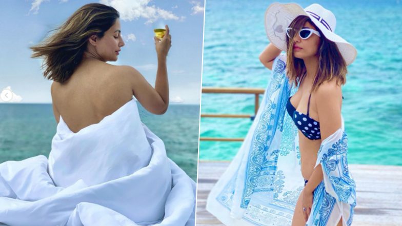 Hina Khan Hot Photos: हिना खान ने मालदीव में दिखाया अपना सबसे हॉट अवतार, बिकिनी फोटोज देखकर उड़ी फैंस की नींद