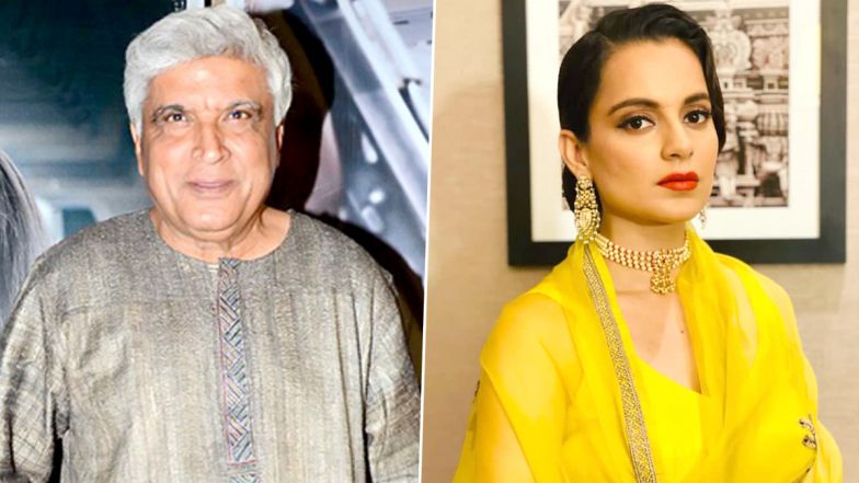 Kangana Ranaut ने Javed Akhtar के खिलाफ किया काउंटर केस, कोर्ट के सामने हुई पेश
