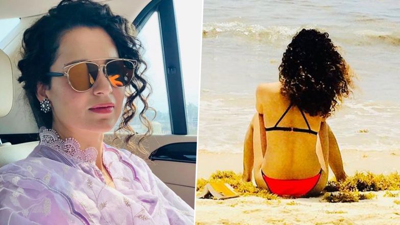 Kangana Ranaut अपनी Bikini Photo के चलते हुईं Troll, एक्ट्रेस ने ये कह कर पढ़ाया धर्म का पाठ