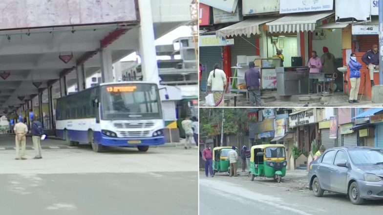 Karnataka Bandh Today: प्रो-कन्नड़ समूहों ने मराठा विकास प्राधिकरण गठन के खिलाफ आज बंद का किया आह्वान, सड़के और मेट्रो स्टेशन दिख रहे हैं सुनसान, देखें तस्वीरें