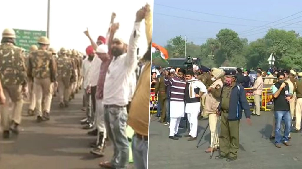 दिल्ली, हरियाणा और पंजाब में बंद का व्यापक असर दिख रहा है. 