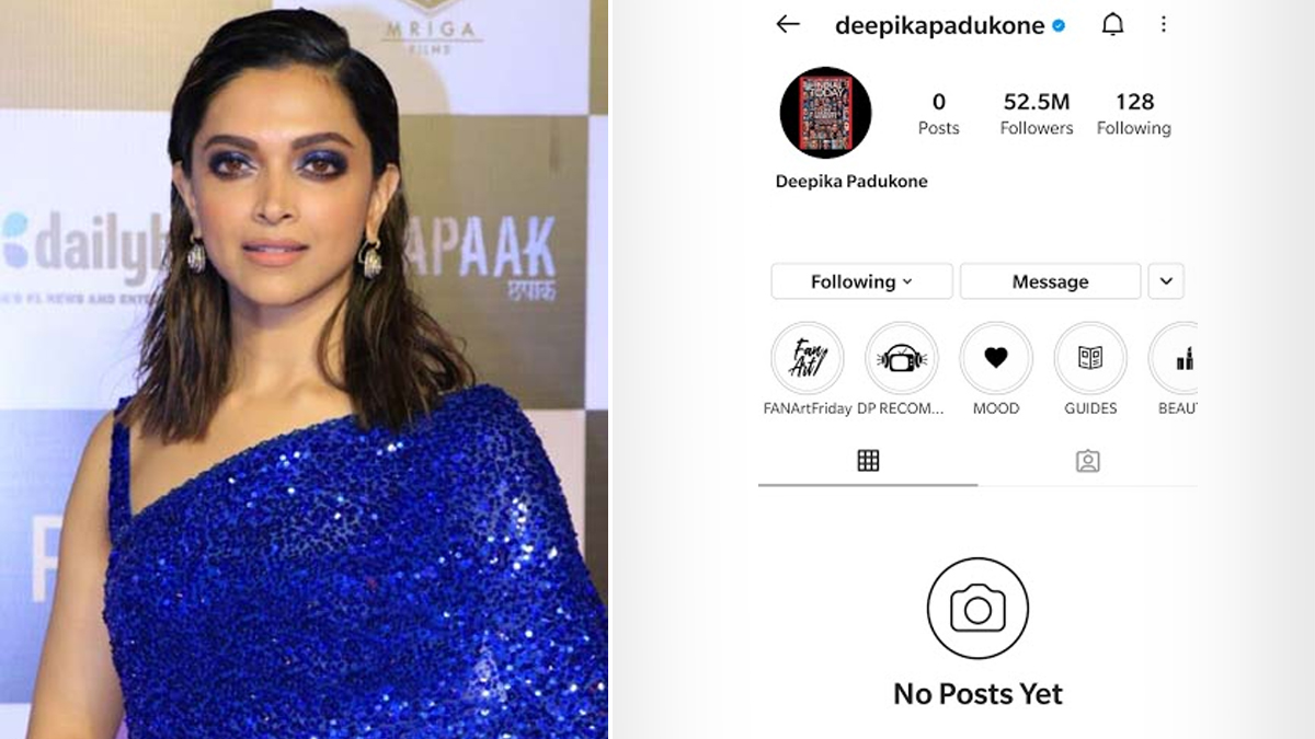 Deepika Padukone ने डिलीट किये Instagram के अपने सभी पोस्ट्स, असमंजस ...