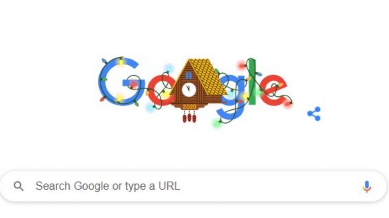New Year's Eve 2020 Google Doodle: नए साल की पूर्व संध्या 2020 का जश्न मना रहा है गूगल, बनाया ये खास डूडल