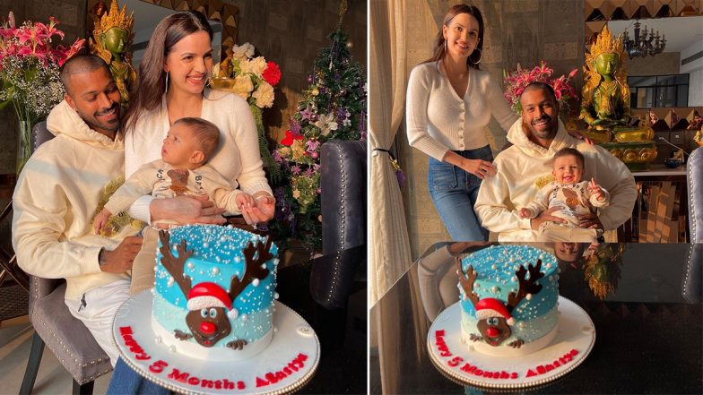 Hardik Pandya और Natasa Stankovic ने बेटे Agastya संग मिलकर मनाया इस बात का जश्न, Photo में दिखा क्यूट अंदाज