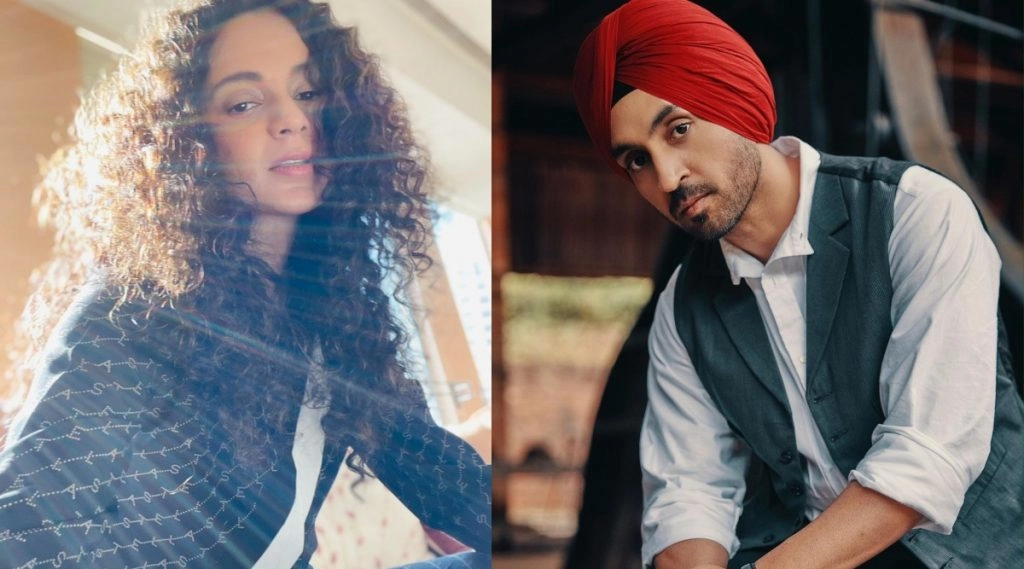 कंगना रनौत और दिलजीत दोसांझ में ट्विटर पर छिड़ी वॉर 