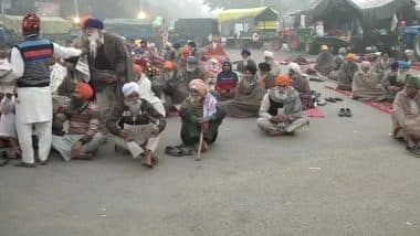 Farmers Protest: किसान आंदोलन 7वें दिन जारी, सिंघु बॉर्डर पर चल रही संगठनों की बैठक