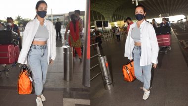 Malaika Arora Photos: एअरपोर्ट पर मलाइका अरोड़ा ने दिखाया फैशन का टशन, नखरे देख हो जाएंगे घायल