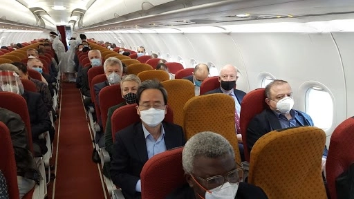 मिशन के 64 प्रमुख भारत बायोटेक और बायोलॉजिकल ई. लिमिटेड दौरे के लिए हैदराबाद हुए रवाना 