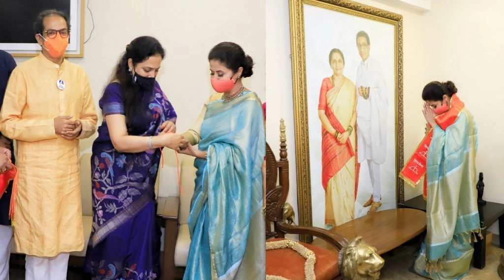 कांग्रेस छोड़ शिवसेना पहुंची उर्मिला मातोंडकर, देखिए तस्वीरें