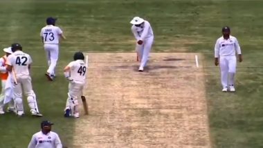 IND vs AUS 4th Test 2021: तो क्या स्टीव स्मिथ की तरह विकेट पर चाल चलनी की कोशिश कर रहे थे रोहित शर्मा? देखें वीडियो