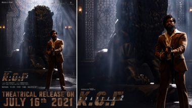 KGF Chapter 2 Release Date: यश स्टारर फिल्म 'केजीएफ चैप्टर 2' की रिलीज डेट और दमदार पोस्टर आया सामने