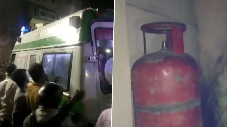 Cylinder Explosion in Hyderabad: हैदराबाद के मीर चौक में सिलेंडर ब्लास्ट, 13 लोग घायल