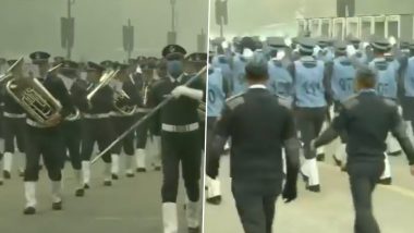 Republic Day Parade 2021: राजधानी दिल्ली में गणतंत्र दिवस की परेड के मद्देनजर इंडिया गेट पर रिहर्सल करते दिखे सेना के जवान (Watch Video)
