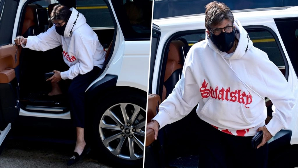 अमिताभ बच्चन ने सेट से फोटो की शेयर