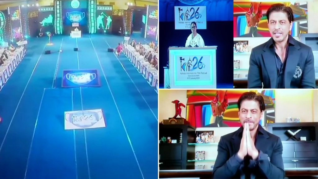 शाहरुख खान और ममता बनर्जी ने किया KIFF 2021 का उदघाटन