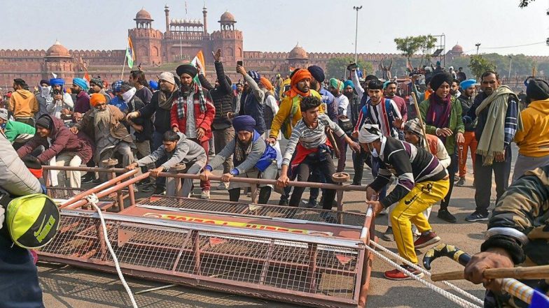 Farmers Tractor Rally: राजनीतिक दलों ने की हिंसा की निंदा