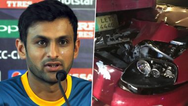 Shoaib Malik Safe! पाकिस्तानी क्रिकेटर शोएब मलिक का हुआ एक्सीडेंट, कार ट्रक से टकराई