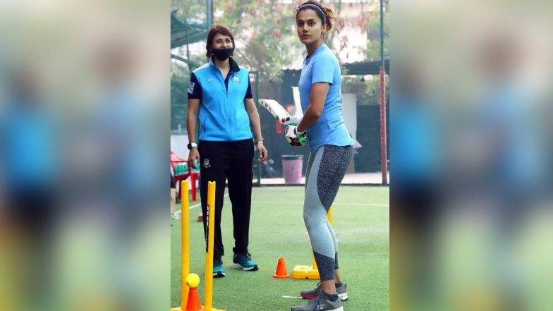 Taapsee Pannu ने मिथाली राज की बायोपिक 'शाबाश मिट्ठू' की तैयारियां की शुरू