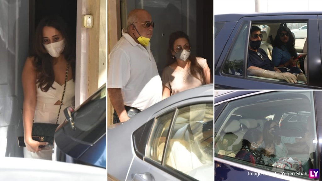 नताशा दलाल अपने परिवार संग अलीबाग के लिए निकली 