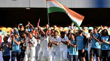 ऐतिहासिक जीत के बाद टीम इंडिया ने तिरंगा लेकर इस तरह मनाया जीत का जश्न, हर भारतीय के रोंगटे खड़ी कर देगी ये तस्वीर