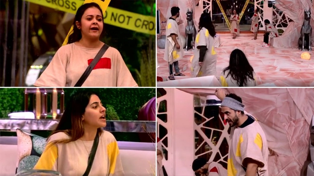 निक्की और देवोलिना के बीच हुई जमकर कहासुनी 