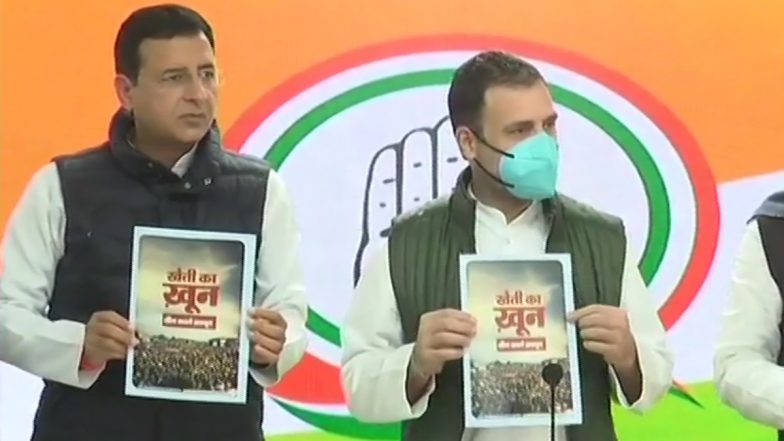 Farmers Protest: कृषि कानूनों के खिलाफ कांग्रेस ने जारी किया Booklet, राहुल गांधी ने मोदी सरकार को लेकर कही ये बात