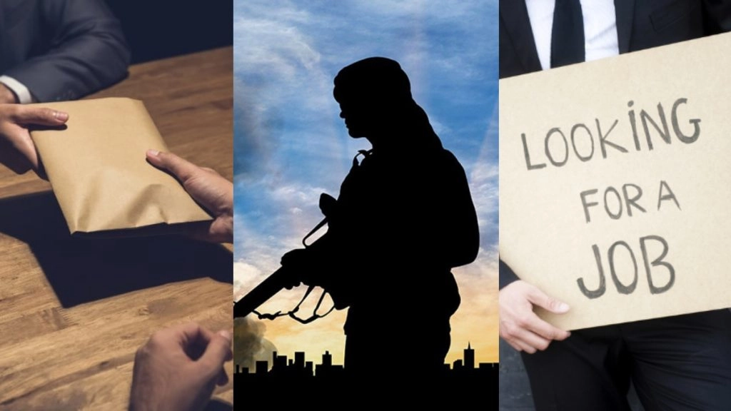 देश में आतंकवाद और भ्रष्टाचार से अधिक बेरोजगारी को लेकर लोग चिंतित, नेताओं पर उतार रहे हैं गुस्सा