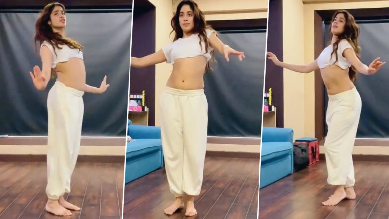 Janhvi Kapoor Belly Dance Video: करीना कपूर के गाने पर जान्हवी कपूर ने किया बेली डांस, वीडियो देख आंखें फटी रह जाएंगी