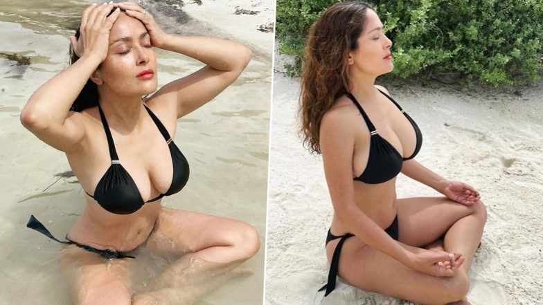Salma Hayek Bold Photos: अमेरिकी एक्ट्रेस सलमा हायेक ने पोस्ट की बेहद बोल्ड फोटोज, बिकिनी में दिखा हॉट अंदाज