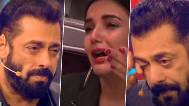 Bigg Boss 14 Eviction: Jasmin Bhasin की एलिमिनेशन की घोषणा करके रों पड़े Salman Khan, नहीं रोक पाए आंसू (Watch Video)