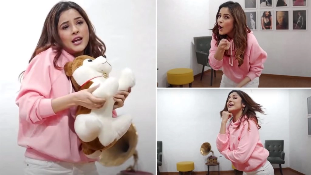 शहनाज गिल शॉर्ट्स पहनकर 'अरे ओ बेटा जी सॉन्ग' पर किया कमाल का डांस