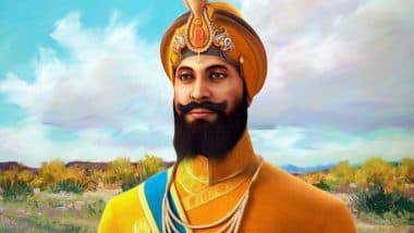 Guru Gobind Singh Jayanti 2021 Wishes: गुरु गोबिंद सिंह जयंती के शुभ अवसर पर ये इंग्लीश WhatsApp Stickers, Facebook Messages, Wishes, GIF Images, Photo SMS, Wallpapers भेजकर अपने दोस्तों और रिश्तेदारों को दें शुभकामनाएं