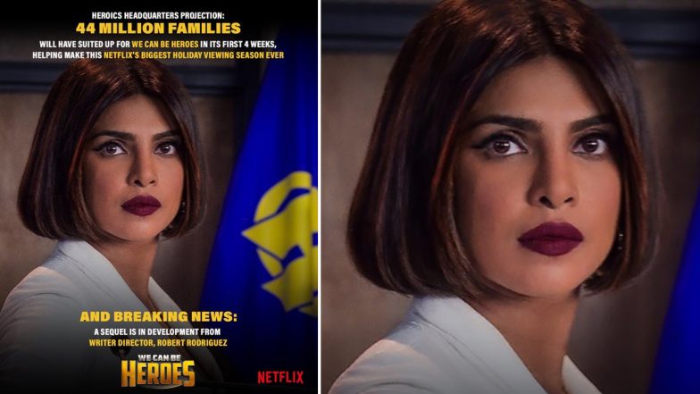 Priyanka Chopra ने अपनी फिल्म 'We Can Be Heroes' के सीक्वल का किया ऐलान