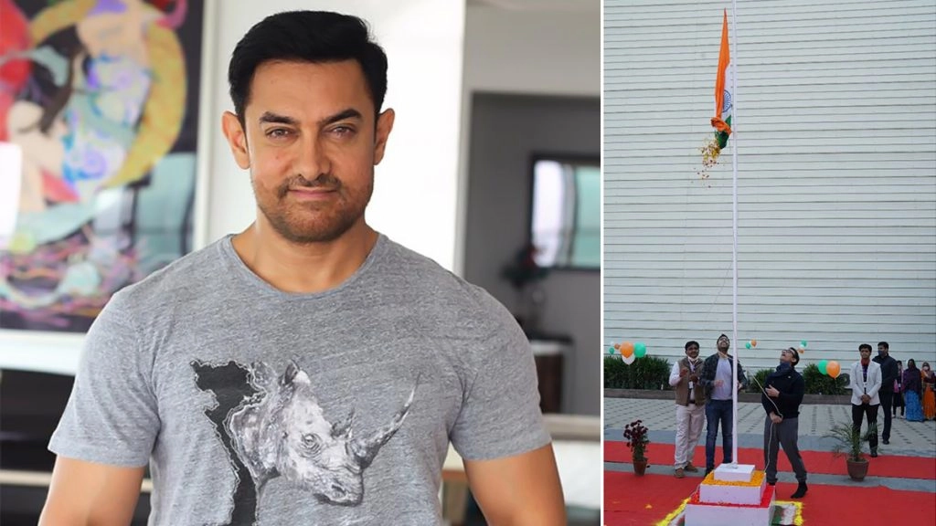आमिर खान ने तिरंगा फहराकर मनाया गणतंत्र दिवस, शेयर की ये खूबसूरत तस्वीर
