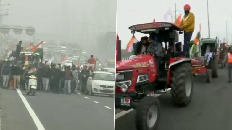 Farmers Protest: सरकार के साथ अगले दौर की बातचीत से पहले किसानों का प्रदर्शन तेज, आवाजाही के लिए ये रूट बंद