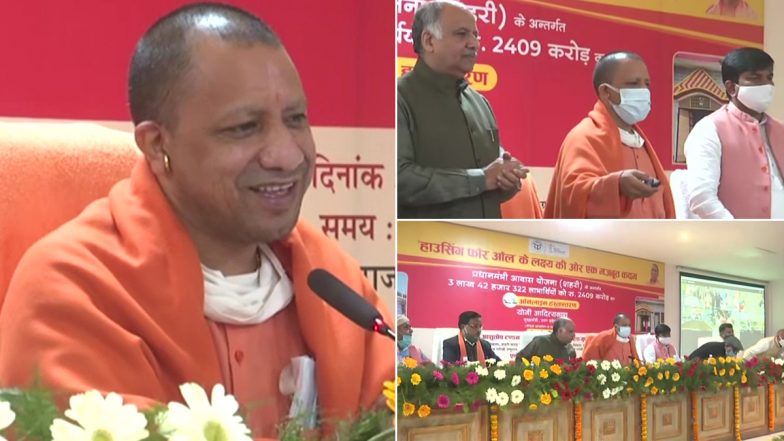 रोटी, कपड़ा और मकान के नारे को सार्थक कर रहे CM योगी आदित्यनाथ, 3.42 लाख लोगों को दिया यह बड़ा तोहफा