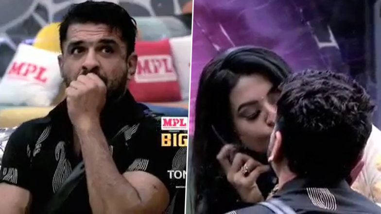 Bigg Boss 14: एजाज खान ने पवित्रा पुनिया की किया प्रोपोज, Kiss करके रिश्ते पर लगाईं मुहर (देखें Romantic Video)