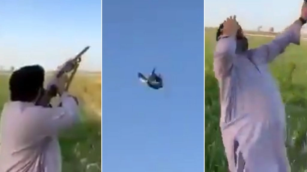 Viral Video: चिड़िया का शिकार करना शिकारी को पड़ा भारी, घायल पक्षी के ऐसे सिखाया सबक