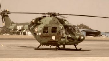 जम्मू-कश्मीर: कठुआ जिले में दुर्घटनाग्रस्त हुए ध्रुव हेलीकॉप्टर के सह-पायलट की हालत गंभीर