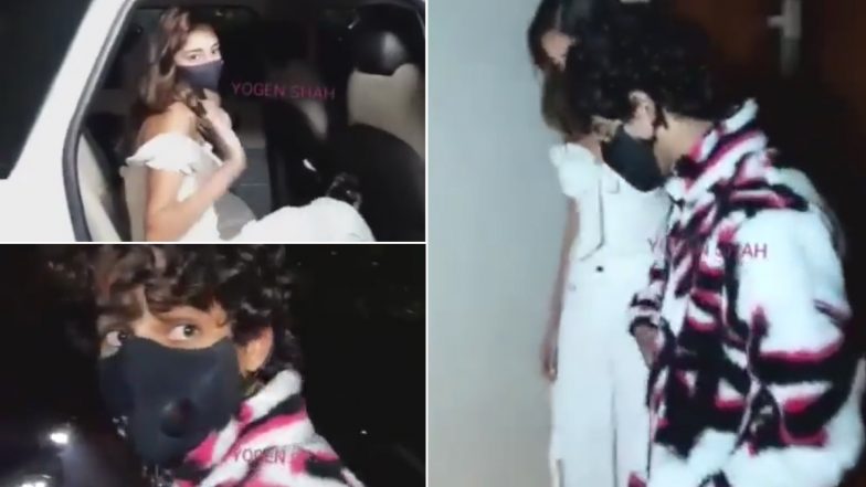 Deepika Padukone’s Birthday Bash: दीपिका पादुकोण की बर्थडे पार्टी से हाथों में हाथ डाले बाहर निकले ईशान खट्टर और अनन्या पांडे (Video)