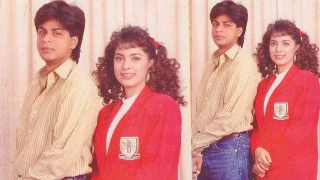 जूही चावला ने शाहरुख खान के साथ फोटो की शेयर 