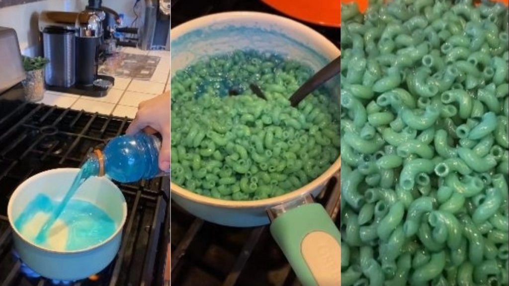 शख्स ने एनर्जी ड्रिंक मिलाकर बनाया पास्ता, वीडियो इंटरनेट पर हुआ वायरल